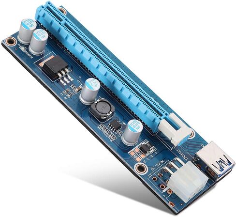 محول PCIE الآمن لفتحة بطاقة الرسومات، الموصل الأصلي لتعدين بطاقة الفيديو in Kuwait