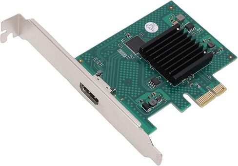 Tangxi PCIe Interface Graphics Card, 2D Graphics Accelerator GPU Port, Support Multiple Display and Screen Rotation, for Industrial Computer POS System in Kuwait