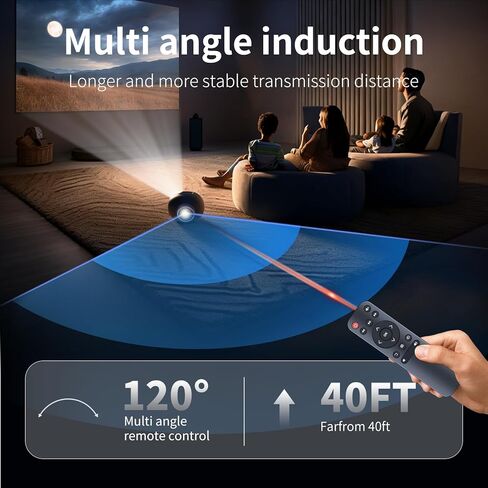 جهاز تحكم عن بعد بديل ZWP لجهاز عرض pericat PJ108 K12 S20 PJ133E، ELEPHAS BL128، VISSPL V16، WISHOLY ‎X3 A50، YOWHICK الناتج الإجمالي المحلي 18، Tecaki X3، Geylnxng Q5 Mate، جهاز عرض صغير محمول Sainyer Q100 in Kuwait