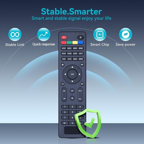 Replacement Remote Control for XBMCMart Smart Android TV Box Player in Kuwait