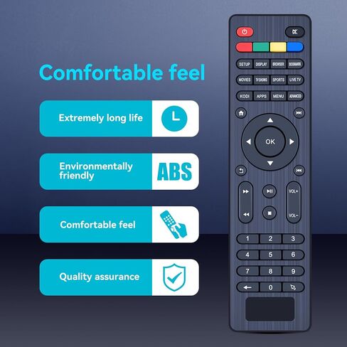 Replacement Remote Control for XBMCMart Smart Android TV Box Player in Kuwait