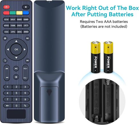 Replacement Remote Control for XBMCMart Smart Android TV Box Player in Kuwait