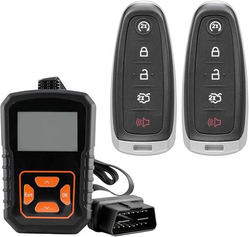 2Pcs DIY Remote Start Key Fob Replacement Kit for 2011 2012 2013 2014 2015 Ford Explorer Edge 2013-2019 Expedition Flex Taurus Lincoln MKS MKT MKX Navigator Keyless Entry for Ford Simple Key OBD Tool in Kuwait