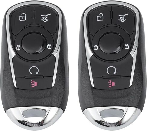 X AUTOHAUX HYQ4ES 433MHz Replacement Keyless Entry Remote Smart Key Fob for Buick Enclave 2020-2024 for Buick Encore GX 2021-2024 13530511 5 Buttons Car Components 2 Pcs in Kuwait