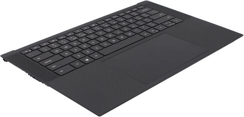 ApplianPar Black Upper Case Palmrest Cover with Backlit Keyboard and Touchpad CYJV4 for Dell XPS 15 9520 9530 in Kuwait