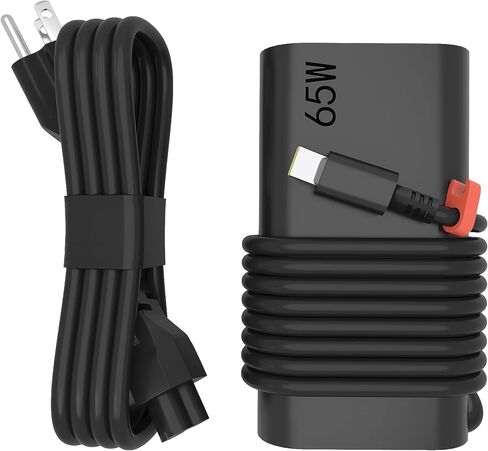 65W USB C Computer Laptop Charger Compatible with Lenovo Chromebook C940 C930 920 C630 730 720,100e 300e 500e, Fast Charging AC Adapter Power Cord in Kuwait