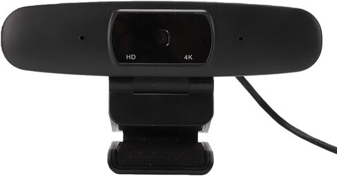كاميرا ويب Dpofirs 4K، كاميرا PDAF Autofocus USB HD مع ميكروفون مدمج لتقليل الضوضاء وتعويض الإضاءة المنخفضة للكمبيوتر المحمول والاجتماع عبر الإنترنت ومؤتمر الفيديو المباشر in Kuwait