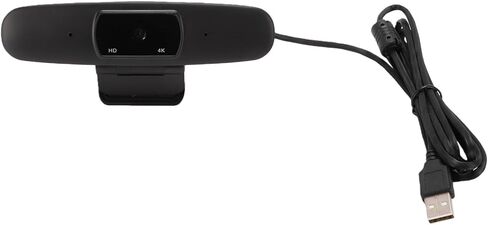 كاميرا ويب Dpofirs 4K، كاميرا PDAF Autofocus USB HD مع ميكروفون مدمج لتقليل الضوضاء وتعويض الإضاءة المنخفضة للكمبيوتر المحمول والاجتماع عبر الإنترنت ومؤتمر الفيديو المباشر in Kuwait