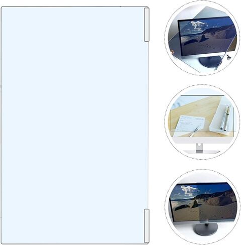 شاشة كمبيوتر محمول Cabilock طبقة واقية مرشح الضوء الأزرق 19 بوصة عريضة 439 × 286 مم شاشة تلفزيون إل سي دي غطاء شاشة مضاد للتوهج لحماية العين in Kuwait