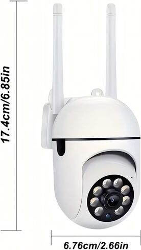 Security Cameras, Cameras for Home Security, Supporting 1080P&355 °View, Supports Night Vision and Intelligent Detection Alarm, Supports All-Weather Video Recording (1) in Kuwait
