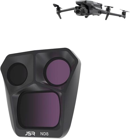 GND32 Graduated Filter for DJI Mavic 3 Pro Drone Lens ND32 Graduated Filter with Multi-Layer Coatings HD Optical Glass Waterproof/Scratch Drone Protection Filter in Kuwait