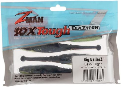 Z-Man Big BallerZ Bayou Tiger 5" in Kuwait