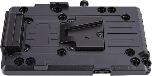 GOWENIC V Mount D Tap Battery Plate, 50W V Lock Base Adapter Quick Release Adapter with D Tap Output for Cameras Monitors for Universal Mounting in Kuwait