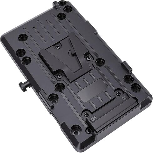GOWENIC V Mount D Tap Battery Plate, 50W V Lock Base Adapter Quick Release Adapter with D Tap Output for Cameras Monitors for Universal Mounting in Kuwait