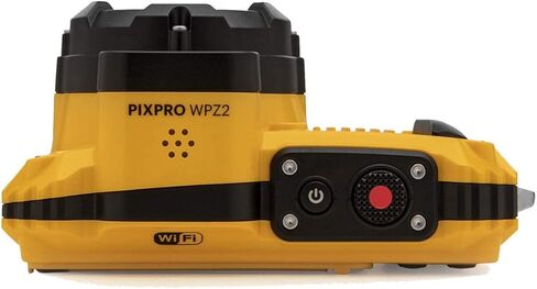 كاميرا رقمية Kodak PIXPRO WPZ2 متينة مقاومة للماء بدقة 16 ميجابكسل مع تكبير بصري 4X وبطاقة Kodak microSDHC سعة 32 جيجابايت مع حزمة محول (عنصران) أصفر in Kuwait