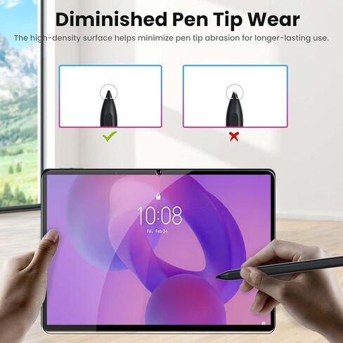 Matte Screen Protector for Lenovo Idea Tab Plus 2025 12.1inch– Matte Anti-Glare PET Film, Anti-Fingerprint, Scratch-Resistant, High Touch Sensitivity for Drawing & Note-Taking in Kuwait