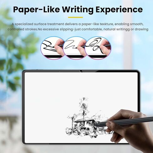 Matte Screen Protector for Lenovo Idea Tab Plus 2025 12.1inch– Matte Anti-Glare PET Film, Anti-Fingerprint, Scratch-Resistant, High Touch Sensitivity for Drawing & Note-Taking in Kuwait