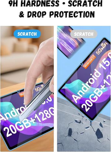 Compatible with Nyxolaria CP31M Tablet Screen Protector 10.1 Inch,UHFOUWYU Anti-Glare Tempered Glass, Shockproof Scratch-Resistant,2-Pack. in Kuwait