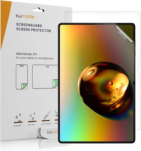 واقي شاشة kwmobile متوافق مع واقي شاشة Samsung Galaxy Tab S11 Ultra - 2x فيلم غير لامع مضاد للانعكاس للكمبيوتر اللوحي in Kuwait