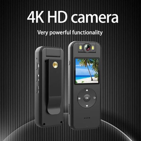 كاميرا جديدة فائقة الوضوح بدقة 4K لاسلكية تعمل بالواي فاي ومسجل لإنفاذ القانون ومسجل لركوب الدراجات النارية كاميرات رياضية صغيرة بدون ذاكرة in Kuwait