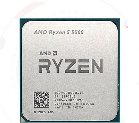 A R 5 5500 CPU R5 3.6 GHz 6-Core 12-Thread Prosesor CPU Gaming 7NM L3 = 16M Soket AM4 Baru Tanpa Pendingin in Kuwait