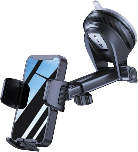 Phone Holders for Your Car, Upgraded Car Phone Holder Mount for Dashboard Compatible with iPhone Android Phones in Kuwait