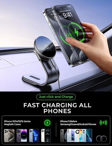 Wireless Charger Phone Car Mount in Kuwait