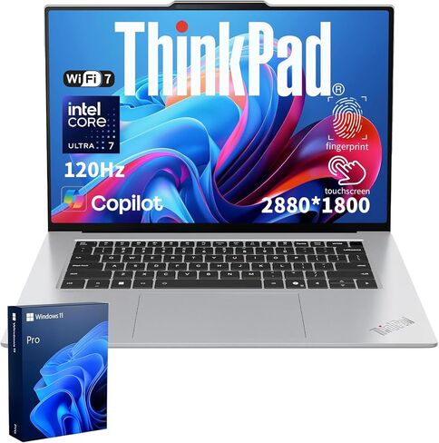 لاب توب Lenovo ThinkPad X9 Aura Edition Business AI، Intel Core Ultra 7 258V، شاشة لمس OLED 15.3 بوصة 2.8K، 120 هرتز، رسومات Arc 140V، ذاكرة الوصول العشوائي 32 جيجا، 1 تيرابايت SSD، Copilot+ PC، بصمة الإصبع، HDMI، Windows 11 Pro in Kuwait