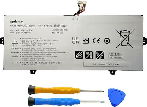 AA-PBSN4AT Battery Replacement for Samsung Galaxy Book NP750TDA NP750XDA NP755XDA NP750TDA-XD1US NP750TDA-XD2US NP750XDA-KC1HK Series BA43-00391B 4ICP5/43/97 15.4V 54Wh in Kuwait