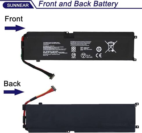 65Wh RC30-0270 RZ09-0270 RZ09-0300 بطارية الكمبيوتر المحمول ل الماسح بليد 15 قاعدة 2018 2019 GTX 1060/RTX 2060 2070 RZ09-02705E75 RZ09-02705E76 RZ09-03009E97 RZ09-03006E92 سلسلة الكمبيوتر المحمول 15.4 فولت in Kuwait