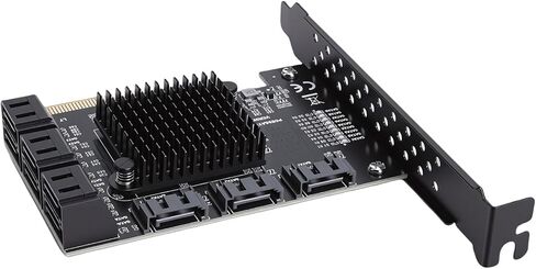 بطاقة توسيع PCIe إلى 9، وبطاقة معدل نقل بسرعة 6 جيجابت في الثانية، ودعم NCQ AHCI مع التوافق، مثالية لـ NAS، والكمبيوتر الشخصي والخادم in Kuwait