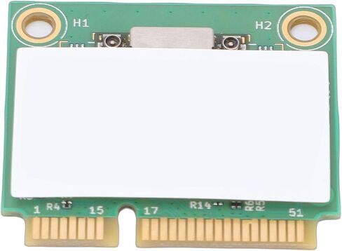 بطاقة الشبكة اللاسلكية Yunseity، WiFi 6 Bluetooth 5.3 Band 5400Mbps، واجهة MINI PCIe مع هوائيات مزدوجة، لأجهزة الكمبيوتر المحمولة 10 11 in Kuwait