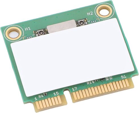 بطاقة الشبكة اللاسلكية Yunseity، WiFi 6 Bluetooth 5.3 Band 5400Mbps، واجهة MINI PCIe مع هوائيات مزدوجة، لأجهزة الكمبيوتر المحمولة 10 11 in Kuwait