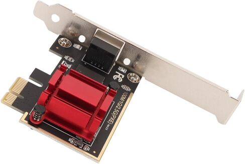 محول شبكة PCIe 2.5G - شريحة RTL8125B، بطاقة شبكة PCIe بمنفذ RJ45 لنظام التشغيل Windows 10/8/7، والألعاب المستقرة والاستخدام المكتبي in Kuwait