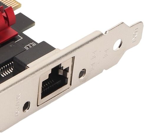 محول شبكة PCIe 2.5G - شريحة RTL8125B، بطاقة شبكة PCIe بمنفذ RJ45 لنظام التشغيل Windows 10/8/7، والألعاب المستقرة والاستخدام المكتبي in Kuwait