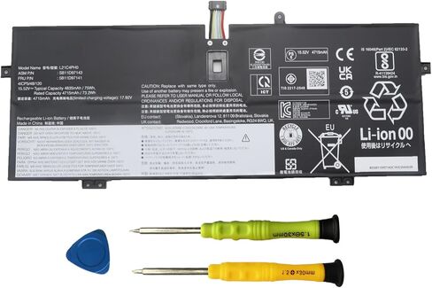 استبدال بطارية الكمبيوتر المحمول L21C4PH0 SB11D97143 لجهاز Lenovo IdeaPad Yoga 9-14IAP7 النوع 82LU/ Yoga 9-14IRP8 النوع 83B1 Series L21B4PH0 L21D4PH0 SB11D97136 5B11D97137 5B11D97146 SB11D97147 15.52 فولت 75 وات في الساعة in Kuwait