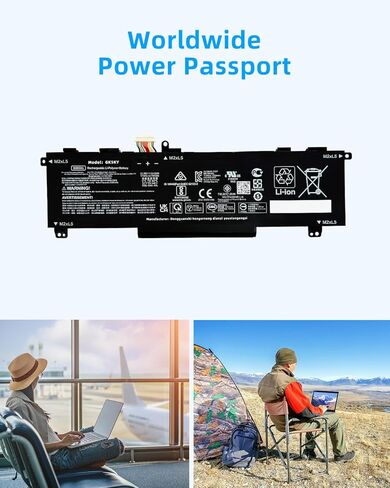 52.5Wh SD03XL استبدال بطارية الكمبيوتر المحمول HP لـ Omen 15 2020 15-EK0000 / 15-EN 15-EN0000 Series HSTNN-089U HSTNN-DB9U HSTNN-OB1R L84356-2C1 L84357-AC1 L84392-005 L84394-005 عالي الأداء in Kuwait