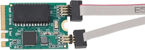M.2 Ethernet Network Card, RTL8111H Gigabit LAN Adapter with 1000M RJ45 Port, Hardware ECC CRC, for 7 8 10 Desktop Workstation Server in Kuwait