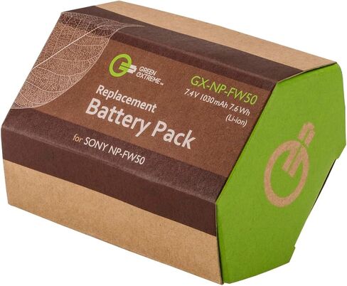 Green Extreme NP-FW50 Lithium-Ion Rechargeable Battery Pack (7.4V, 1030mAh) in Kuwait