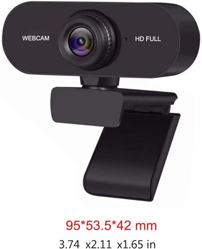 hejhncii Easy 2K 1080P 720P 480P FullHD Webcam with Wide Angled Lens and Auto Focused for Streaming and Video Meetings FullHD Webcam in Kuwait