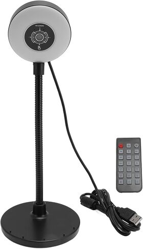 كاميرا ويب، كاميرا بث USB عالية الدقة مع ميكروفون خفيف وجهاز تحكم عن بعد، حامل تلسكوبي، للكمبيوتر الشخصي ومؤتمرات الفيديو والبث المباشر in Kuwait