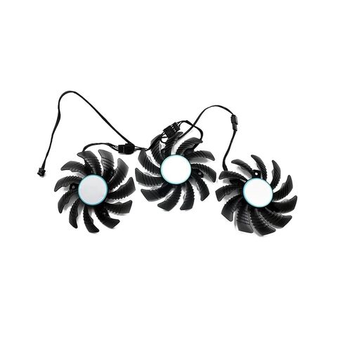 75MM T128010SU Cooler Fan Compatible for Gigabyte Radeon RX 6600 6700 XT RTX 3070 Ti Eagle Graphics Video Card Cooling(3-Fan) in Saudi Arabia