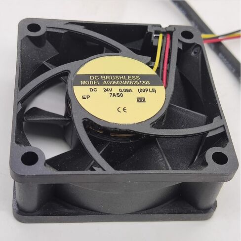AG06024MB257203 DC 24V 0.09A 60x60x25mm 3-Wire العاكس مروحة التبريد in Kuwait