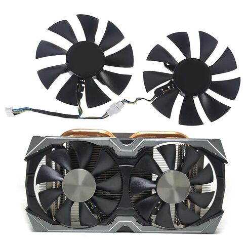 87mm / 3.43in 4Pin 12V 0.5A Cooler Fan GFY09010E12SPA VGA Graphics Card Cooling for GTX1070 Bore Diameter 42mm Vga Cooler in Kuwait