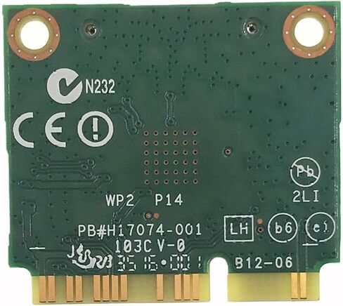 بطاقة Wi-Fi Legacy Mini-PCIe لـ Intel AX200 | بطاقة شبكة PCIe نصف صغيرة | 2.4 جنيه إسترليني مع دعم بلوتوث 5.2 | قطعة استبدال HMC WLAN AX200.HMWG بطاقة Wi-Fi AX200HMW in Kuwait