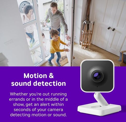 Roku Indoor Camera SE - Home Security - 1-Pack - Wired Security Camera & Pet Monitor with 1080p HD Color Night Vision, Compatible with Alexa & Google, Motion & Sound Detection (Renewed) in Kuwait