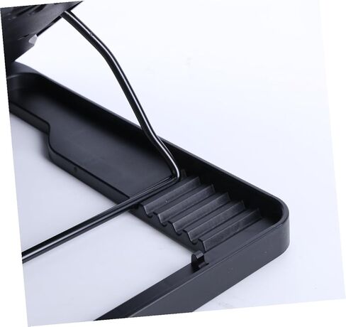 Operitacx USB Laptop Cooling Fans Cooler Stand with Anti-Skid Base Multi-Angle Adjustable Laptop Cooler for Gaming and Office Use Black in Kuwait