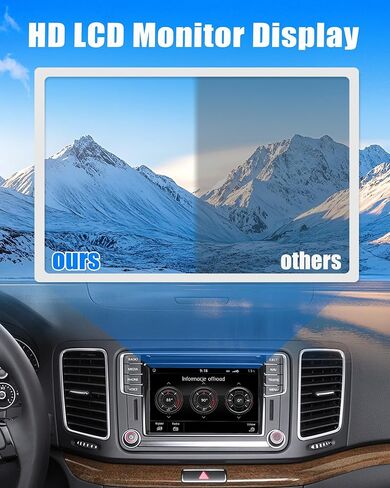 TDO-WVGA0633F00039 شاشة LCD تعمل باللمس مقاس 6.5 بوصة لسيارة VW Magotan Jetta Passat Scirocco Golf Polo Tiguan CC GTI Skoda Octavia Yeti MIB STD2 MIB200 682 ملاحة الوسائط المتعددة TDO-WVGA0633F00045 in Kuwait