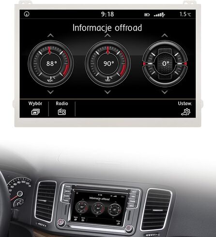 TDO-WVGA0633F00039 شاشة LCD تعمل باللمس مقاس 6.5 بوصة لسيارة VW Magotan Jetta Passat Scirocco Golf Polo Tiguan CC GTI Skoda Octavia Yeti MIB STD2 MIB200 682 ملاحة الوسائط المتعددة TDO-WVGA0633F00045 in Kuwait