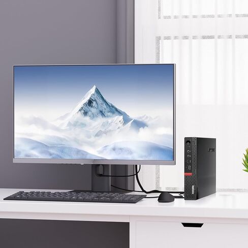 Lenovo ThinkStation P330 Mini Computer PC - Intel Core i7-8th - 16GB DDR4 RAM - 256GB SSD - Quadro P620 GPU - 22" Monitor - Keyboard & Mouse - Built-in Wi-Fi - Tiny Desktop - Windows 11 Pro (Renewed) in Kuwait